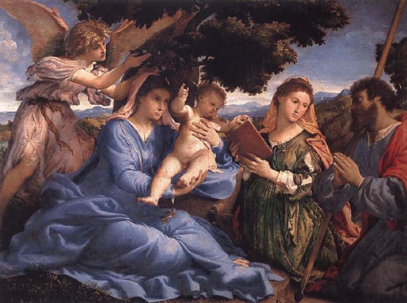  Virgin and Child with SS Catherine and Fames the Greater